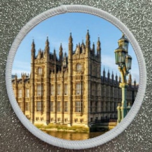 3 inch Houses of Parliament London Patch Badge