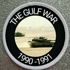 3 Zoll The Gulf War Aufnäher Aufnäher Anstecker