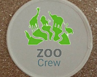 3 inch Zoo Crew Patch Badge