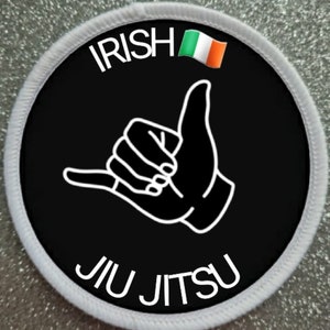 3 inch Irish Jiu Jitsu BJJ Patch Badge
