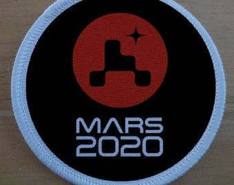 3 inch Mars Perseverance NASA Mission Iron or Sew on Patch Badge