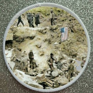 3 inch Hero&#39;s of WW2 D Day Landing Allied Forces Patch Badge