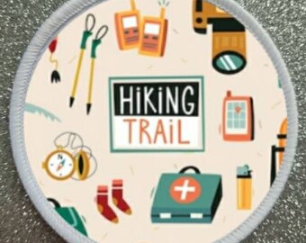 3 inch Hiking Trail patch badge