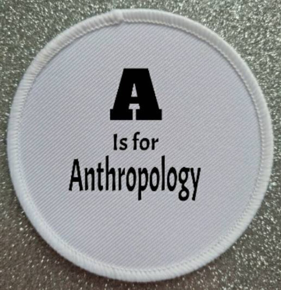 3 Inch Anthropology Patch Badge - Etsy