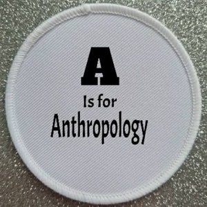 3 Inch Anthropology Patch Badge