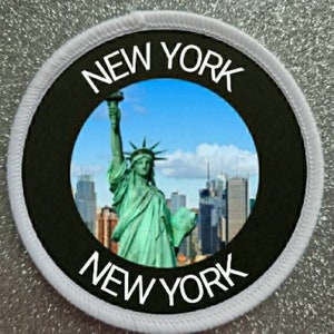 3 inch New York New York patch badge