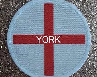 3 Inch York England Patch Badge