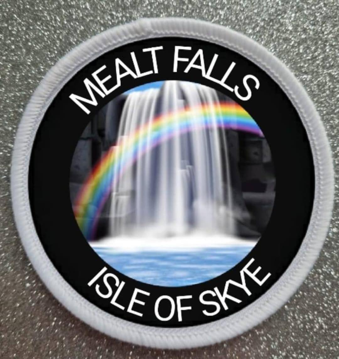 3 Inch Mealt Falls Isle of Skye Patch Badge - Etsy