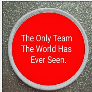 3 Inch Football Stadium Chant - Patch Badge.
