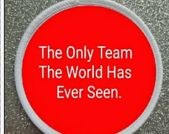 3 Inch Football Stadium Chant - Patch Badge.