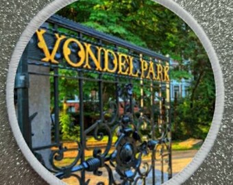 3 inch Vondel Park Vondelpark Amsterdam Patch Badge
