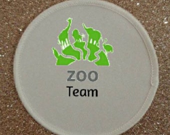 3 inch Zoo Team Patch Badge