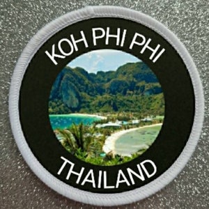 3 inch Koh Phi Phi Thailand patch badge