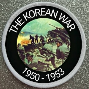 3 pouces La guerre de Corée 1950 - 1953 badge de patch