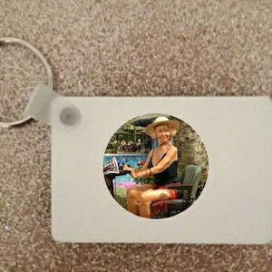 2.5" Classic Comedy Key Ring Keyring Keychain