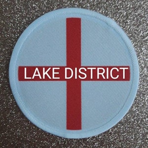 3 Inch Lake District England Patch Badge