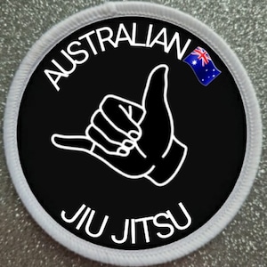 3 inch Australian Jiu Jitsu Australia BJJ Patch Badge