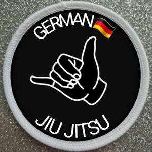 3 inch German Jiu Jitsu Germany BJJ Patch Badge