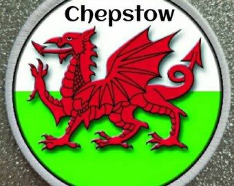 3 Inch Chepstow Wales Patch Badge