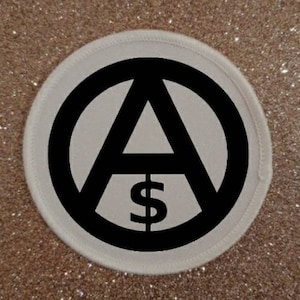 3 Inch Anti Capitalism Patch Badge.