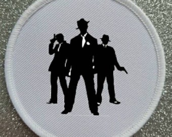 3 Inch Gangster Mob Mafia sublimation patch badge
