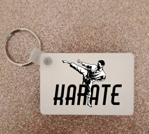 2.5 Karate Keyring Keychain Etsy Hong Kong