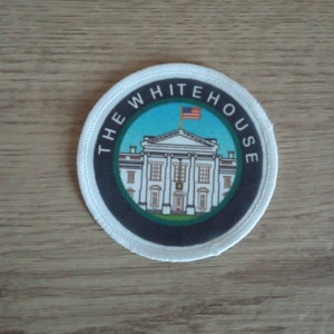 3 Inch The Whitehouse Washington DC Patch Badge