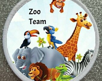 3 inch patchbadge Zoo Team