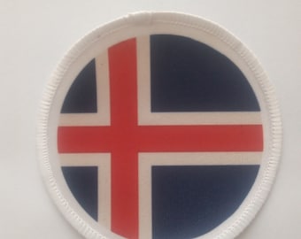 3 Inch Iceland Flag Patch Badge