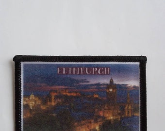 3 pouces Edinburgh Scotland Iron ou Coudre sur Patch Badge