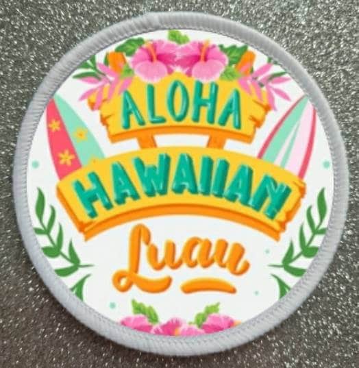 Toppa Ricamata Termoadesiva Con Stemma Hawaiano Da 2,5 - Foto 8