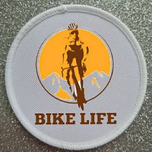 Cycling Cyclist Bike Sports 3 Inch Patch Badge
