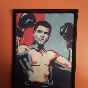 Cassius Clay Muhammad Ali Boxing (Badge) 8cm