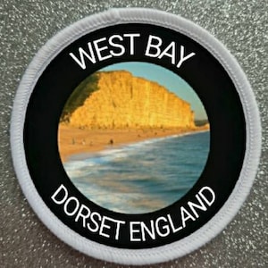 3 inch West Bay Dorset England Patch Badge