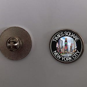Broche de 2,4 cm da Times Square, Nova Iorque (NYC)