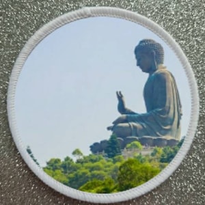 3 inch Buddha patch badge