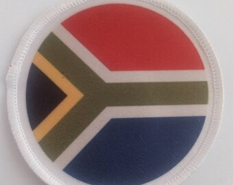 3 Inch South African Flag Patch Badge