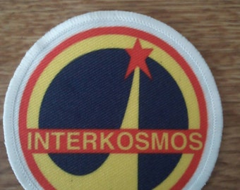 Interkosmos Soyuz Cosmonaut 3 Inch Patch Badge