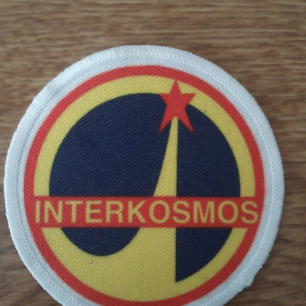 Interkosmos Soyuz Cosmonaut 3 Inch Patch Badge