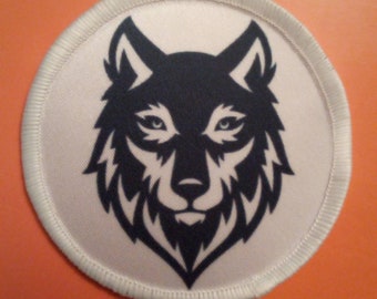 Wolf 8cm Aufnäher Abzeichen