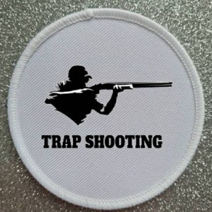 3 Inch Trap Shooting Patch Badge