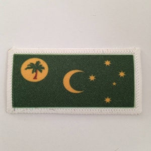 Drapeau de 3 pouces des îles Cocos Keeling Coudre sur l’insigne d’écusson