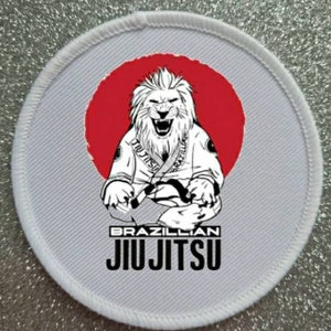3 inch BJJ Jiu Jitsu Patch Badge