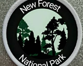 Insignia de parche nuevo del Parque Nacional de 3 pulgadas