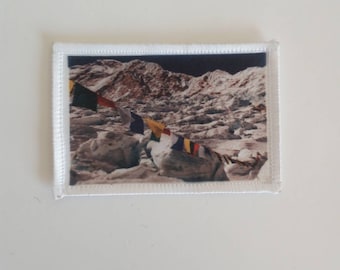 Emblema de patch de cascata de gelo Nepal de 3 polegadas do Monte Everest Khumbu