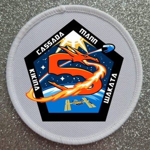 3 inch Crew 5 Mission patch badge