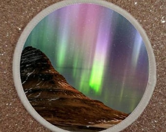 3 inch The Northern Lights Sublimation patch badge