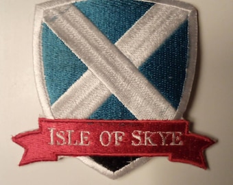 Isle of Skye Scotland Great Britain (Badge) 8cm Patch