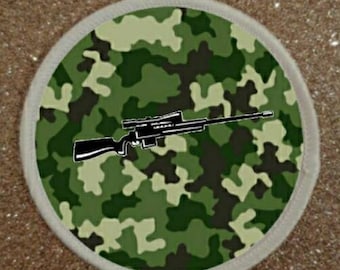 Sniper Camo Style 3 inch Patch Badge