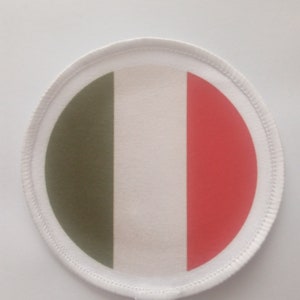 3 Inch Italy Flag Patch Badge